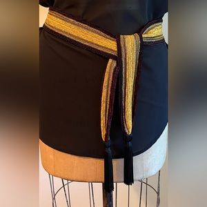 Rayon Stripe Sash